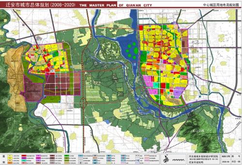 河北迁安市规划图