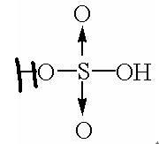 硫酸结构式是什么