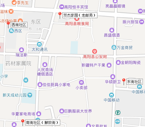 高阳县老邮局小区属于哪个社区