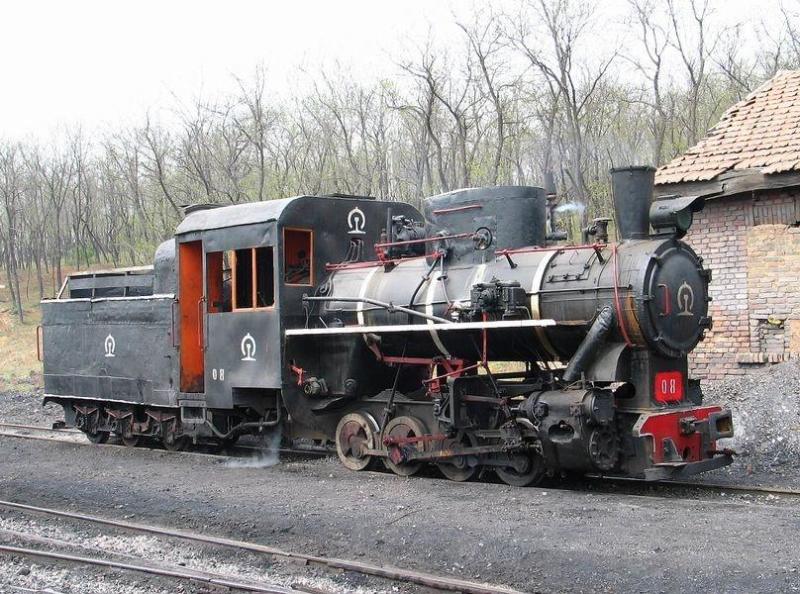 c2型762mm窄轨蒸汽机车