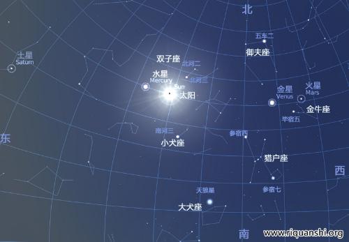 日全食時天空中最亮的那科星星是什麼星