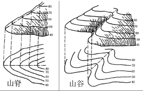 地理山脊和山谷有什么不同呢