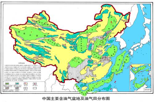 石油和天然气的分布情况?