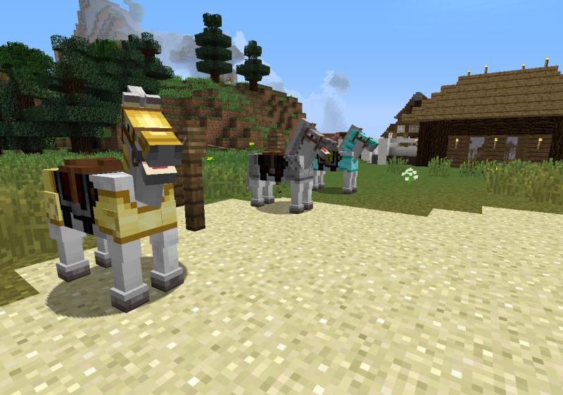 马铠 游戏 Minecraft 的马盔甲 搜狗百科