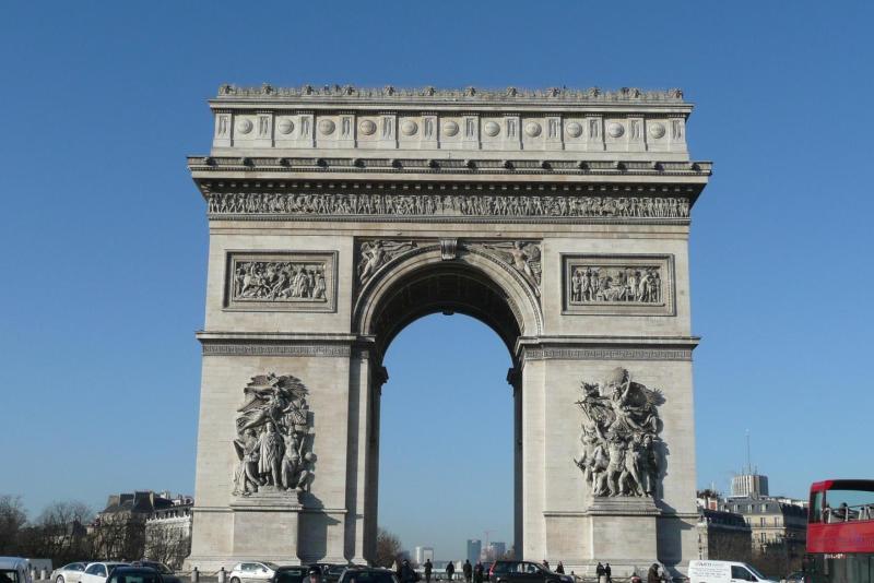 巴黎凯旋门 法国巴黎四大代表建筑之一 搜狗百科