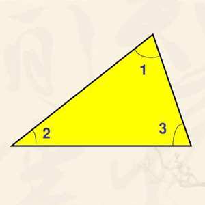 三角形内角和是多少度 科学 科普 数理化科学